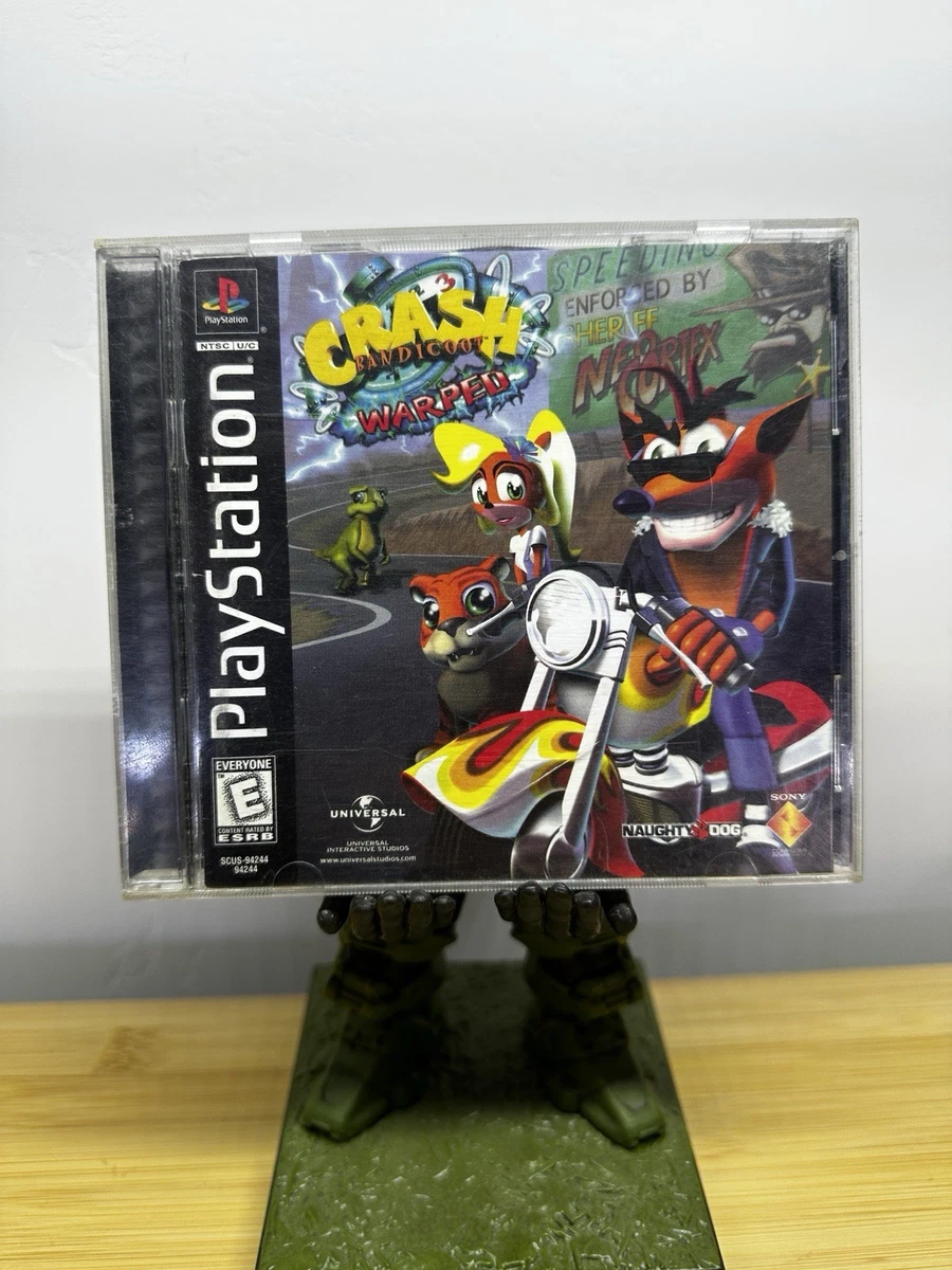 PLAYSTATION PS1 CRASH Bandicoot 3 Warped + Démo [PAL Fr] CIB Notice PS