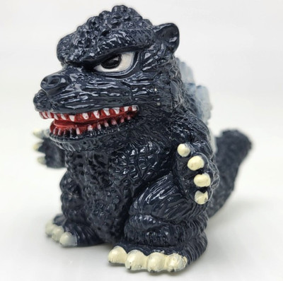 SD Godzilla 1989 - 1.5'' Mini Figure Yutaka 1993 Vintage Super Deformed Godzilla