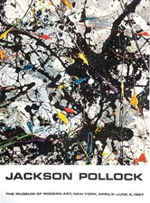 Jackson Pollock museum of modern art 18x24