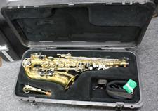 Bundy MK ll Selmer USA Student Alto Saxophone w/Case  Cleaned, Play Ready VG 