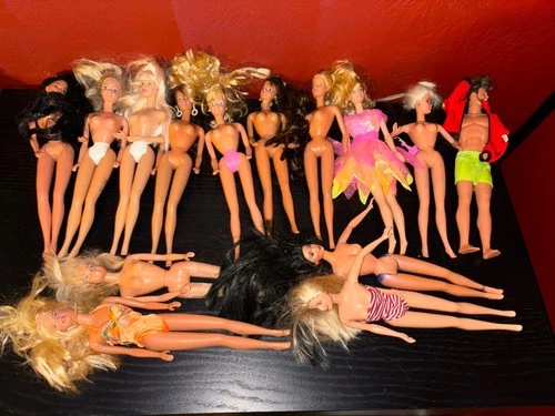 Barbie Lot of 14 Vintage Barbie Ken 1960’s Dolls