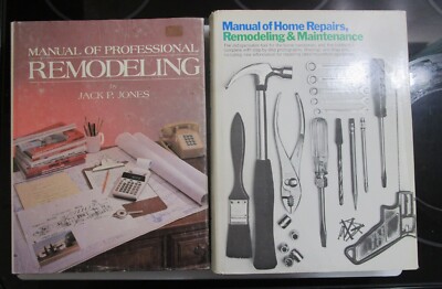 Lot: Manual of Professional Home Repairs, Remodeling and Maintenance ~Hardcovers