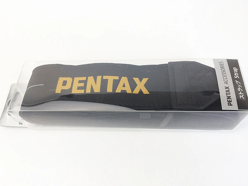 Correa para el cuello profesional original para cámara Pentax JAPÓN O-ST1401 negra Foto 2 de 4