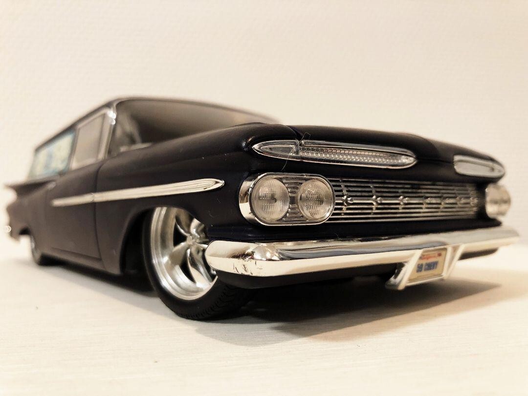 Hot Wheels '59 Chevy Impala Wagon 1/18 Out of print | eBay