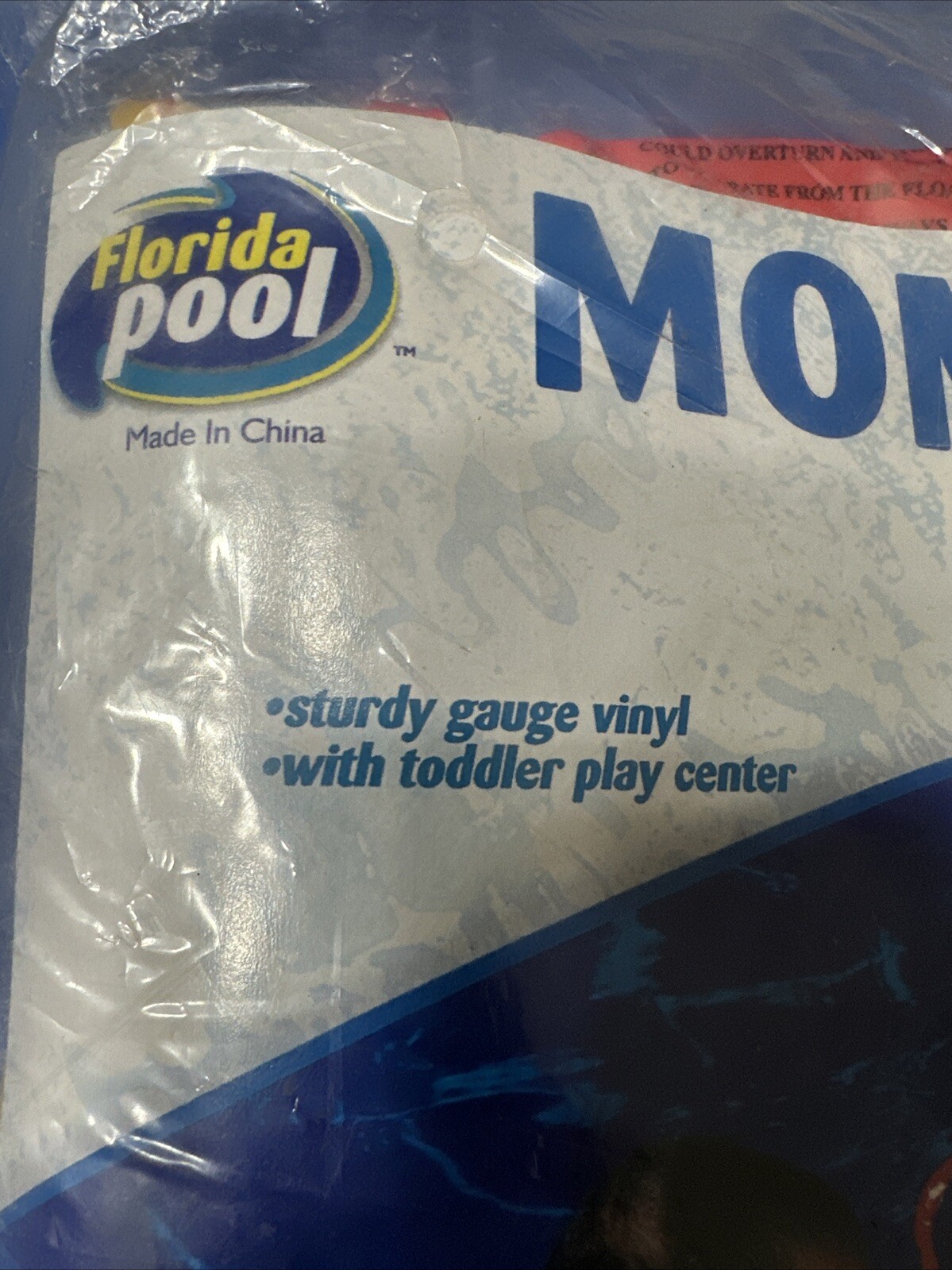 Florida Pool Products Mommy & Me Toddler Pool Float NOS NIP VTG 2002 Age 1-2 NEW