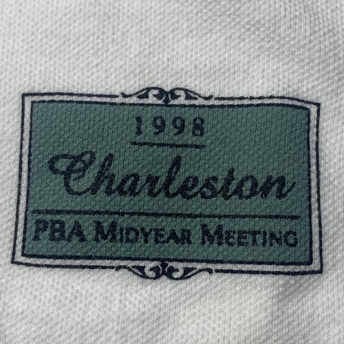 Rare 90’s Polo Shirt ‘PBA Mid Year Meeting’ 1998 Y2K Ultra Club Made In USA XL - Picture 2 of 14