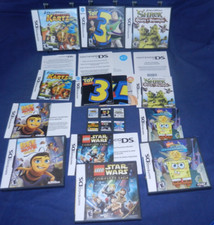DS; Toy Story 3, Bee Movie Game, Super Star Kartz, SpongeBob,Shrek,LEGO Star War