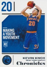 2018-19 Panini Chronicles #58 KEVIN KNOX - RC Rookie Card - New York Knicks