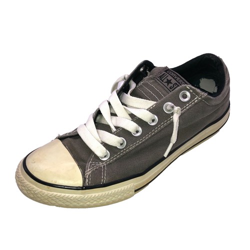 Converse All Star Unisex Shoes Black & Gray Herringbone  display picture 3