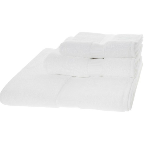 YVES DELORME PARIS Egyptian Cotton White Bath Towel