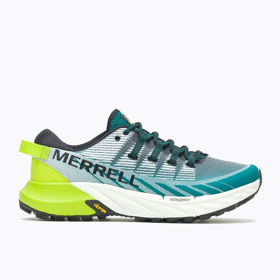 Scarpe da trail running Merrell Agility Peak 4 da uomo nuove con scatola SPEDIZIONE GRATUITA