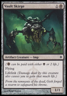 MTG VAULT SKIRGE FOIL EXC - SKIRGE DELLA CRYPTA - NPH - MAGIC