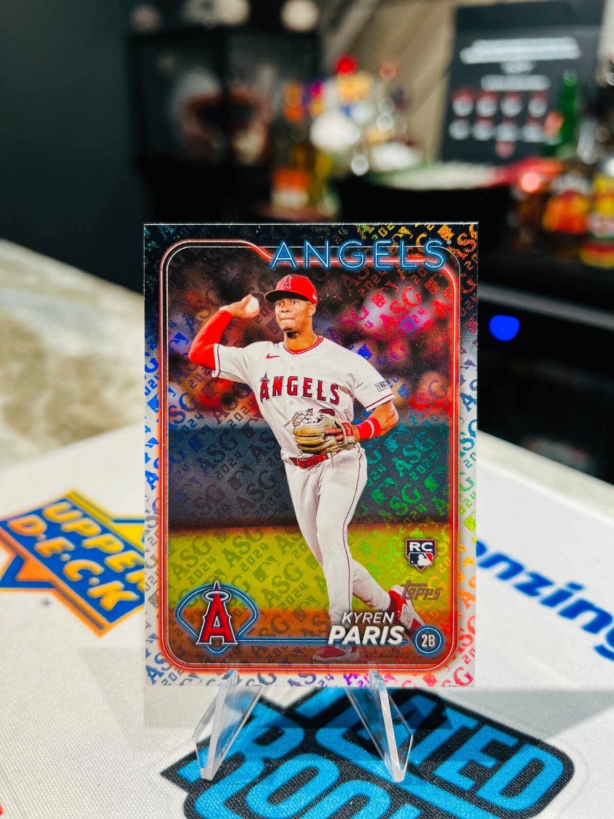 2024 Topps Series 2 - #549 Kyren Paris (RC) ASG LOGO STAMP FOIL SP 🔥