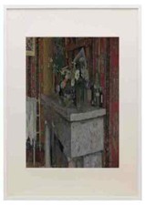 Edouard Vuillard The Mantelpiece (La Cheminee) A3 A4 Framed Print Picture