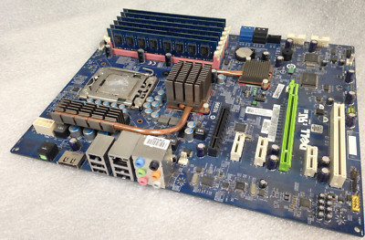 DELL 0X501H motherboard W/ W/ I7-920 CPU & ( 6x2GB ) PC3 Memory