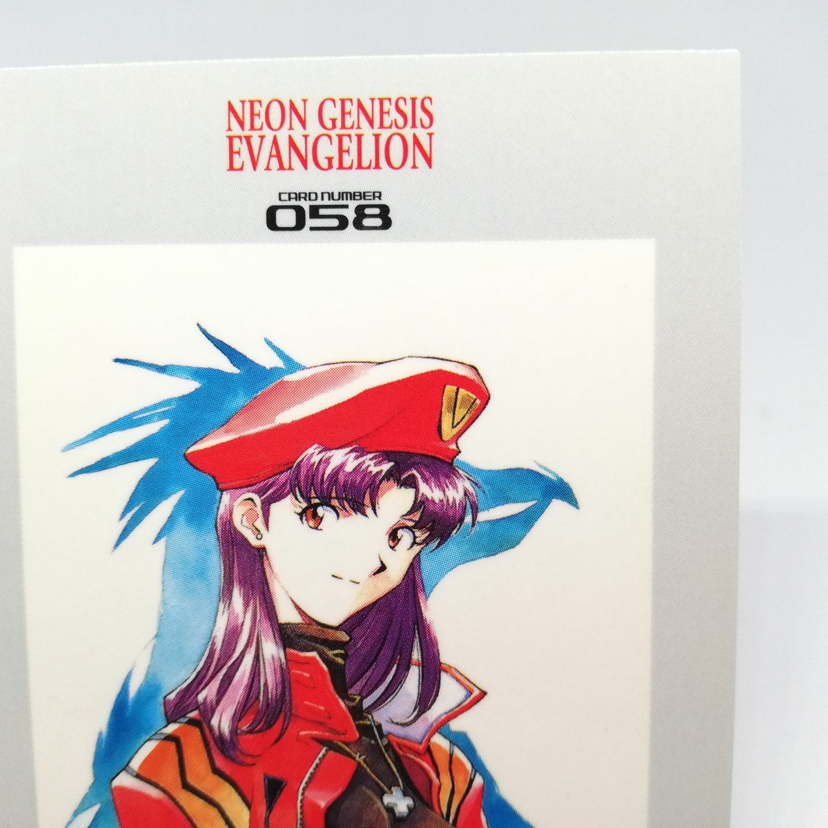 NEON GENESIS EVANGELION 公式バインダー 058 MISATO KATSURAGI Shonen