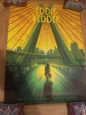 Eddie Vedder Mar 29th 2018 Sao Paulo Brazil 18x24 Dan Mumford Poster