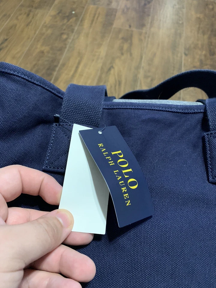 Bolso de hombro Polo Sport Ralph Lauren azul nuevo con etiquetas Foto 4 de 4