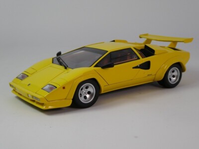 Kyosho Lamborghini Countach LP5000 Quattrovalvole Yellow 1982 1/18
