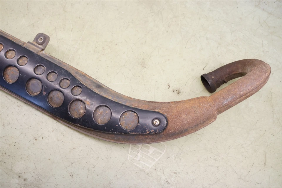 1971 Kawasaki KE 175 F7 выхлопная труба *2158B - Изображение 3 из 4