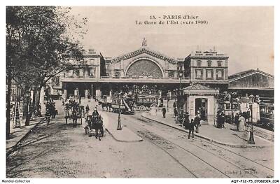 AQTP12-0784-75 - PARIS von gestern - Der Ostbahnhof - um 1900