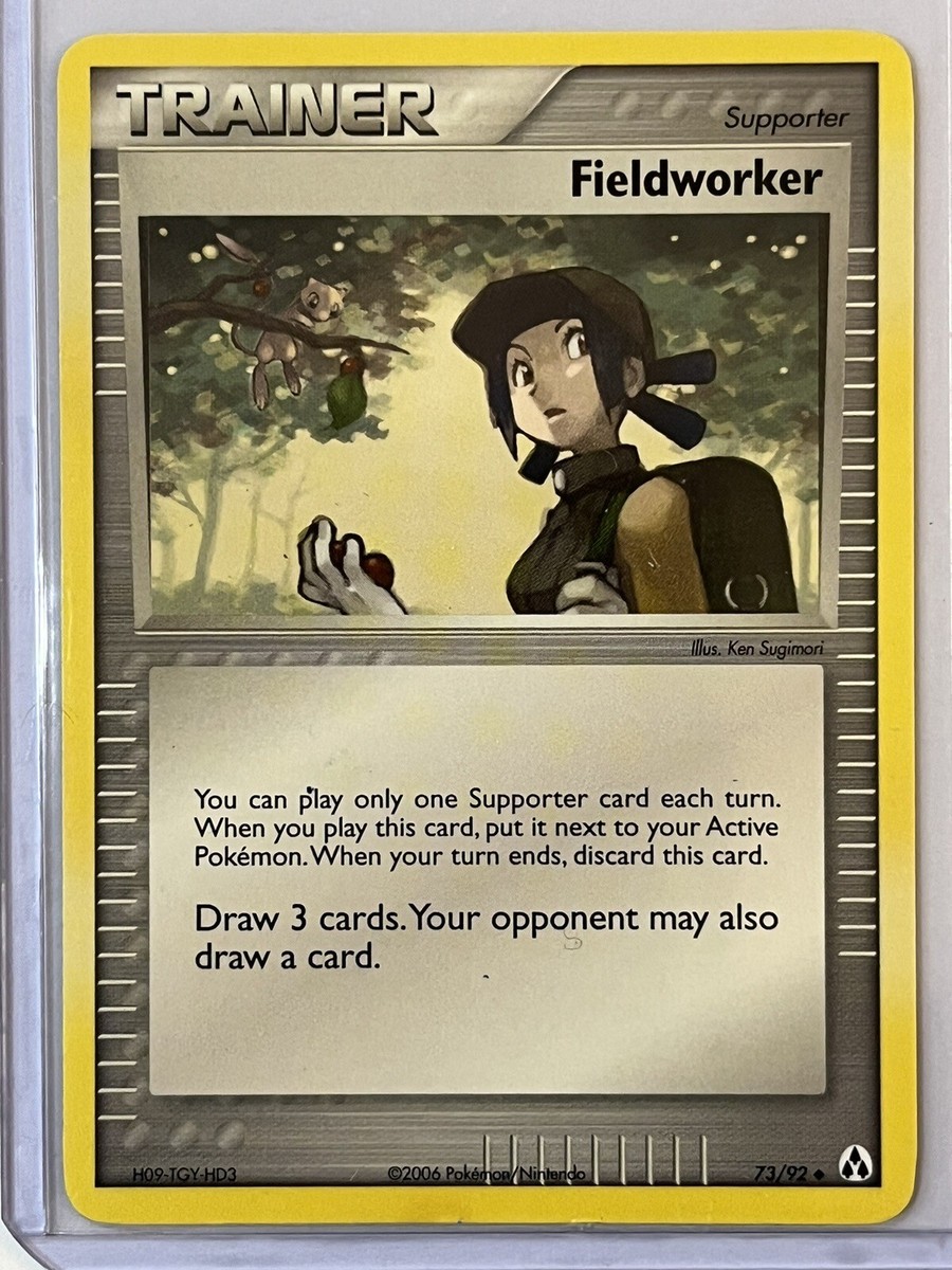 2006 Pokemon Fieldworker 73/92 EX Legend Maker Uncommon Card | eBay