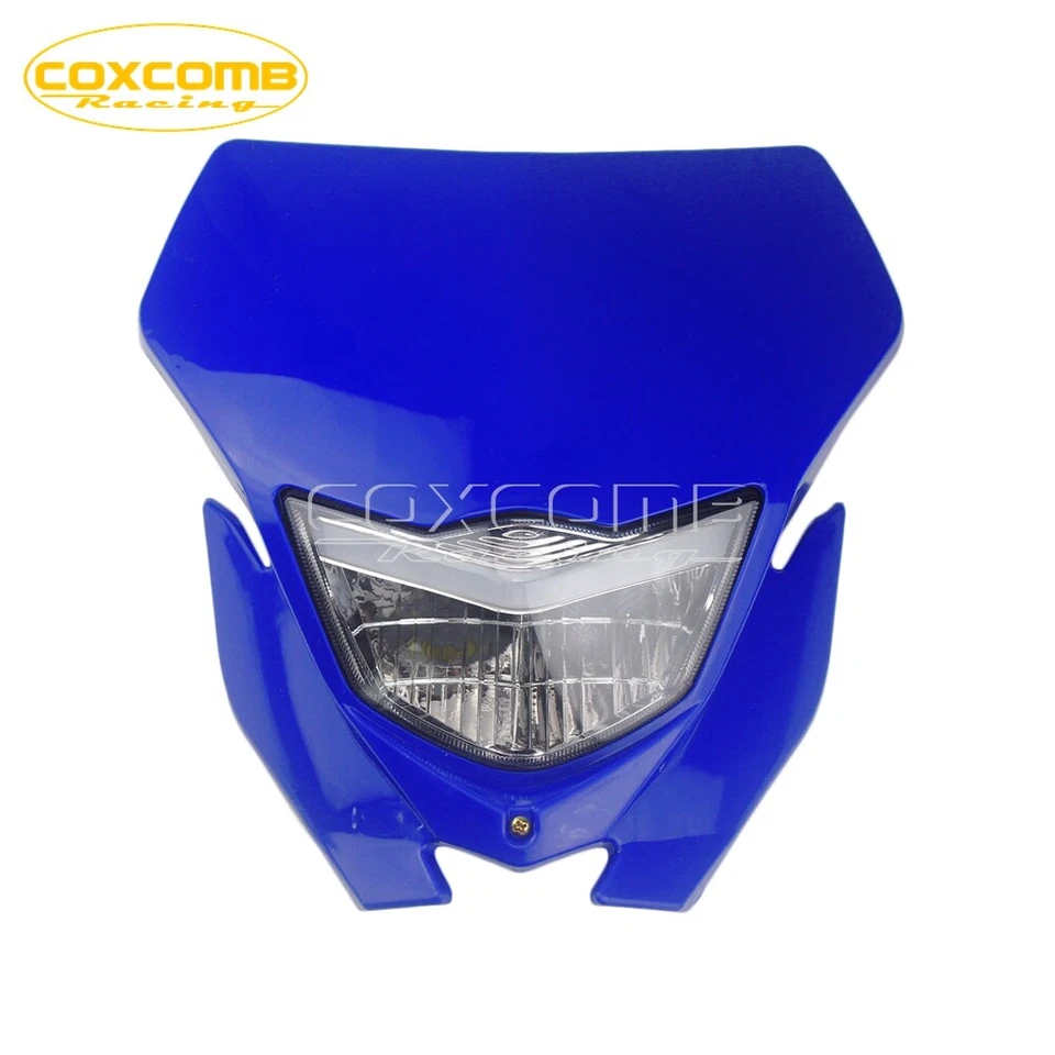 Faro MX Enduro Supermoto con carenado apto para Yamaha WR450F WR250F YZ YZF TTR Foto 3 de 4