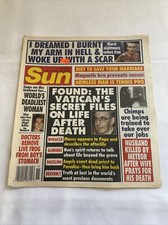 1993 April 13 Sun News, Vatican&rsquo;s Secret Files on Life After Death (MH4)
