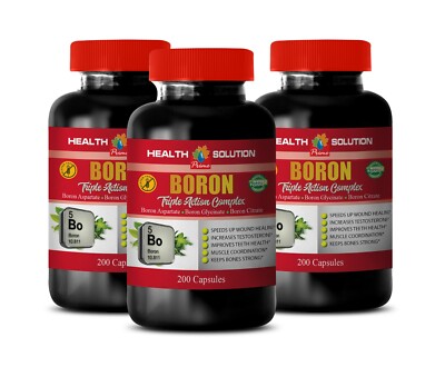 memory vitamins brain for women - BORON COMPLEX - oral health supplements 3B
