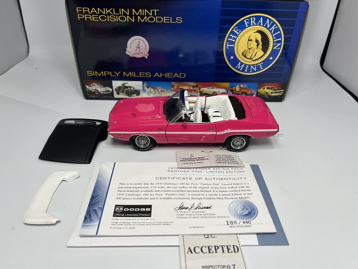 ビュイック Franklin Mint 1/24 Franklin Mint 1:24 1955 Chevrolet Corvette, Metallic Blue