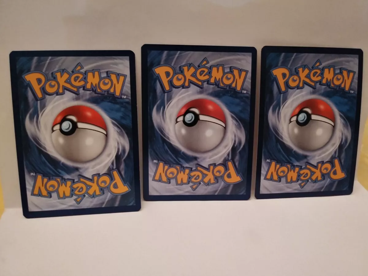 Lote de 9 Cartas de Pokémon Reverse Foil - Slightly Played em