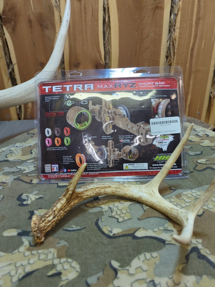 HHA TETRA MAX RYZ Acabado Cerakote y PIN DUAL PERSONALIZADO (Verde 0.10/Rojo 0.10) Foto 3 de 3