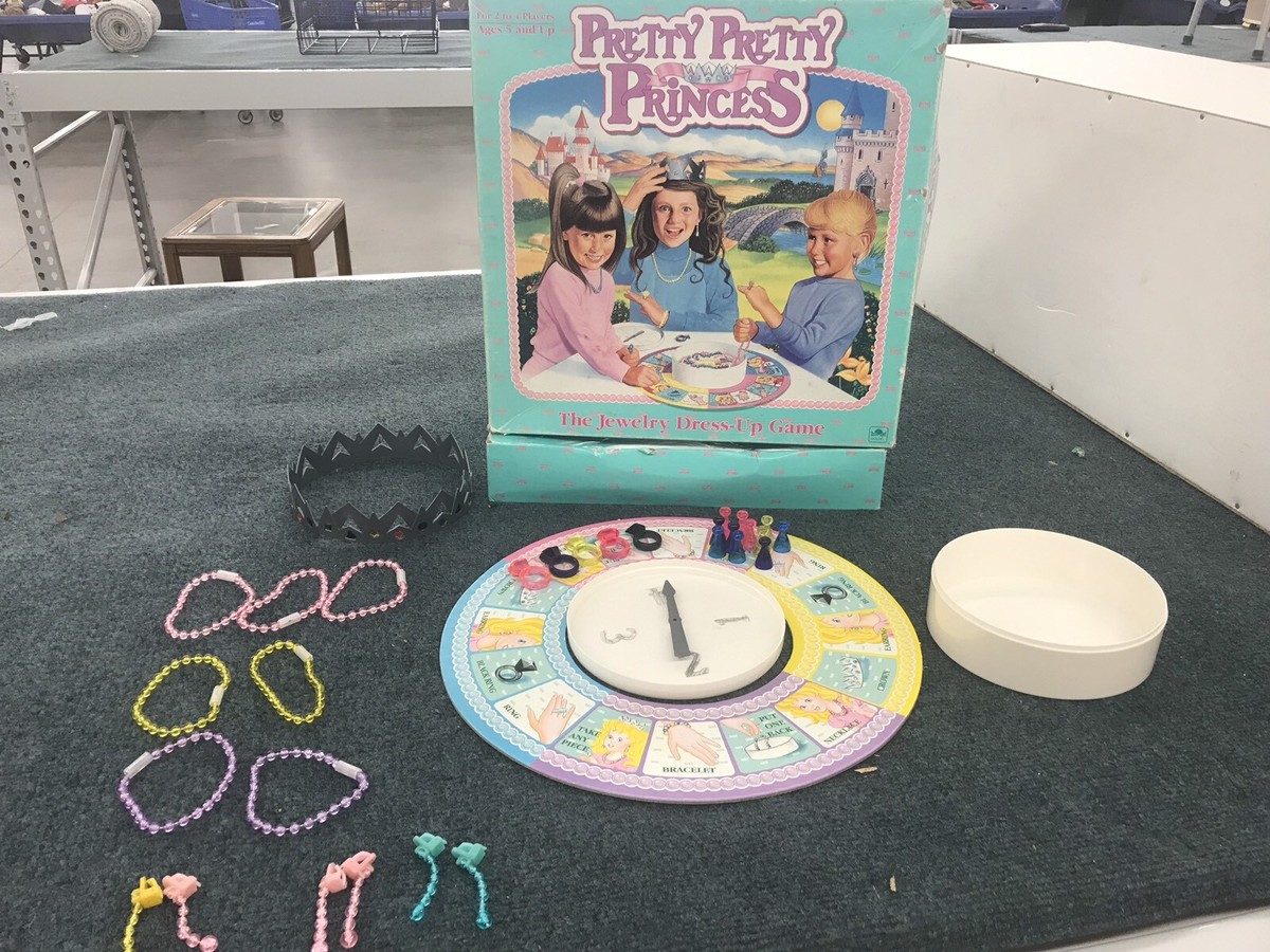 Pretty Pretty Princess Game Original 1990 Western Publishing