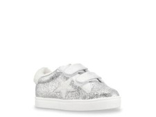 Nina Benicia Sneaker Girl Kids sz 8 M Silver NIB w/defects