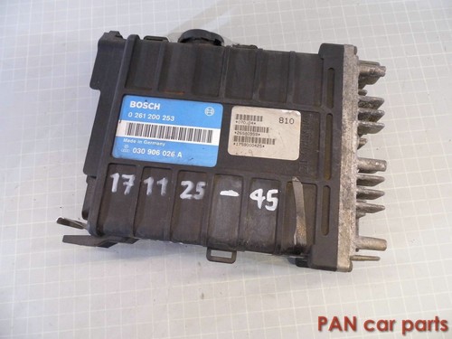 Motorsteuergerät VW Polo 801/2/3 Benzin 030906026A, Bosch 0261200253, 26SA0959