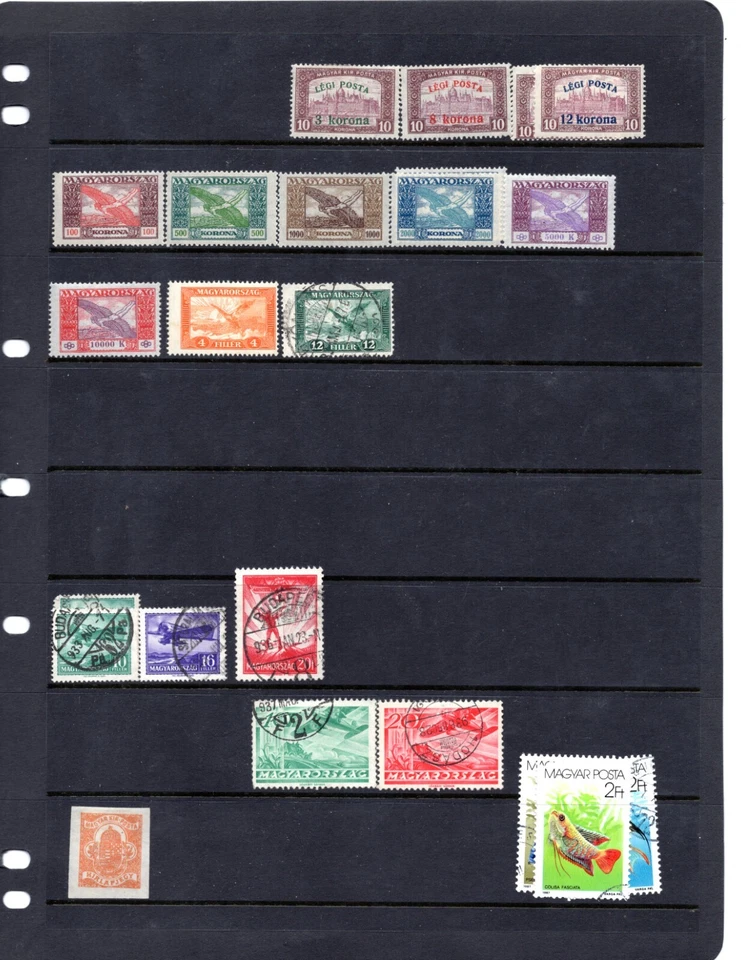 HUNGARY 1912-1980s COLLECTION OF 650+ STAMPS MINT & USED INCLUDING SEMI-POSTALS - Image 3 of 4