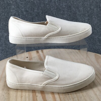 Old Navy White Leather Sneakers Old Navy Shoes Womens Loafer Slip