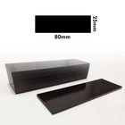 Magnetic Crafting Strips 10 Pack - Flexible 8cm Rectangle Magnets Fridge Craft