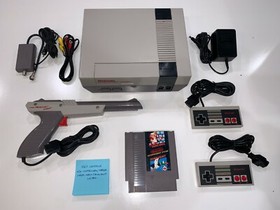 NES Nintendo System Console, New 72 Pin, Zapper, Super Mario Bros / Duck Hunt!