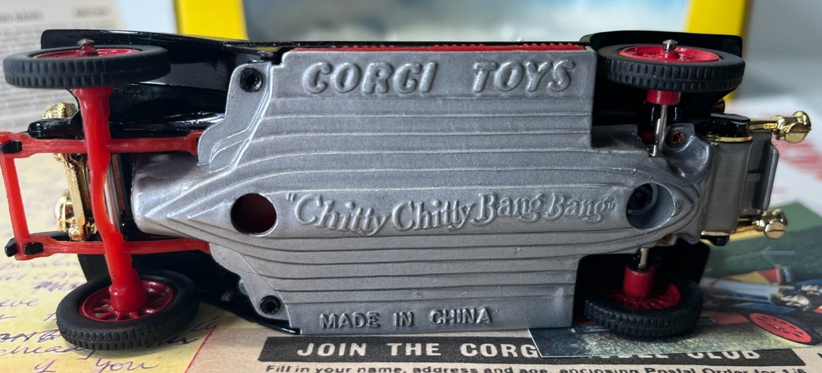 Chitty Chitty Bang bang near mintコーギートイズ Chitty Chitty Bang Bang (266) – Corgi Model Club USA