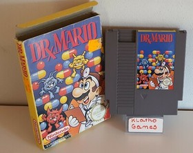 Nintendo NES // Dr. Mario + OVP // dt. PAL B CIB  C4027