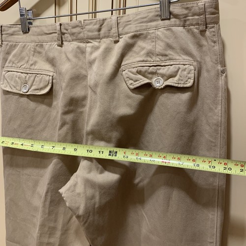 MALO PANTS MEN COTTON COLOR BIEGE SIZE 54 Barney’s NY - Picture 6 of 8