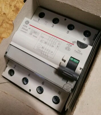 GE FPB 63/030 General Electric allstrom 565345 63A 30mA FI-Schutzschalter Typ-B