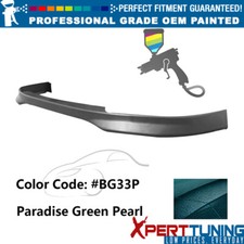 Fits 93-97 Honda Del Sol Type-r Style Front Bumper Lip Spoiler Pu Painted Bg33p Fits 93-97 Honda Del Sol Type-r Style Front Bumper Lip Spoiler Pu Painted Bg33p
