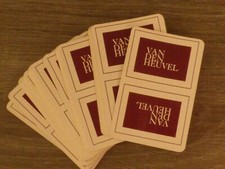 Jeu de cartes à jouer ancien ( avant 1974 ) bière belge Vandenheuvel Bistrot Bar