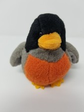 Ganz Webkinz Lil'Kinz Robin Bird Stuffed Animal Realistic Small Toy