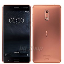 Nokia 6 Dual SIM 64GB Copper 5.5" 4GB RAM 16MP Android with FedEx Playstore