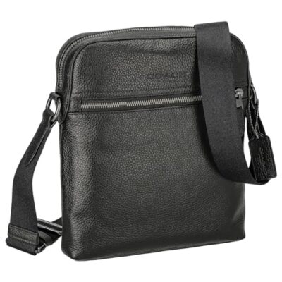 Coach] Houston Flight Bag 4011 Men's QB/BK Black | eBay