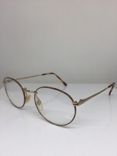 VINTAGE Polo Ralph Lauren Polo Classic XVl/N EYEGLASSES C. 077 Gold 52mm Italy