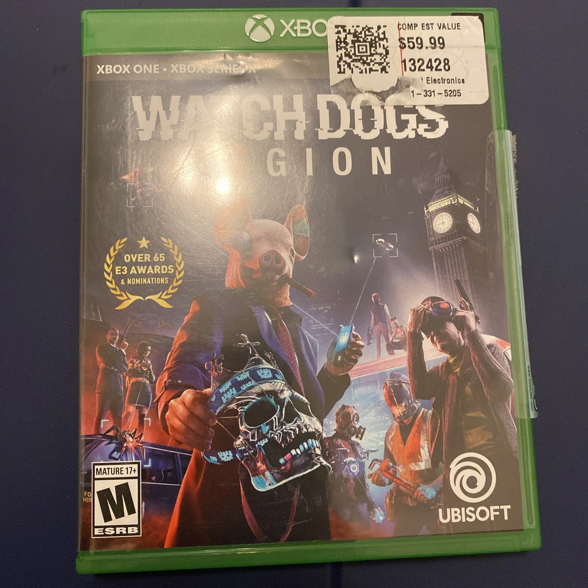 Watch dogs legion 2024 price xbox one